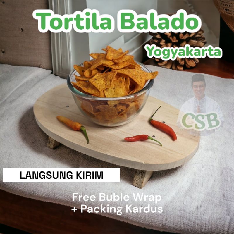 

Tortila Rasa Balado Keripik Jagung Makanan Ringan