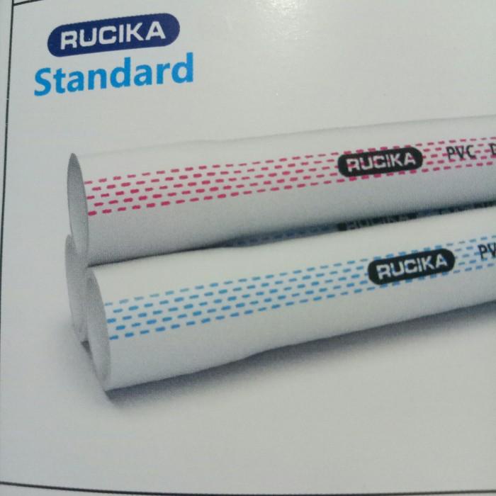 Terlaris Pipe Pipa Pvc 11/2 Inch / 1,5 " Rucika Std Aw