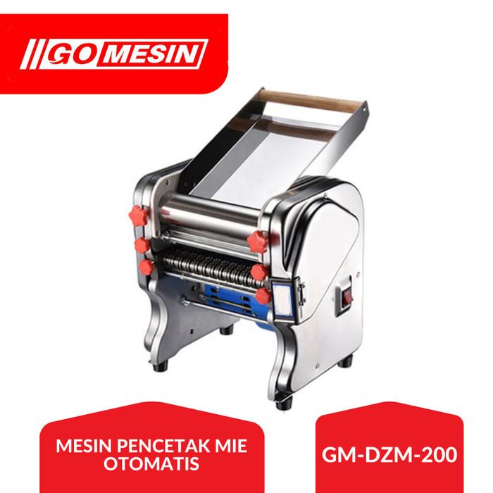 Terlaris Mesin Giling Mie Otomatis Gomesin Gm-Dzm-200 Alat Pencetak Mie Listrik