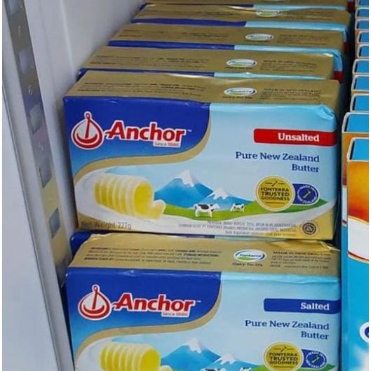 

Anchor Salted Butter Unsalted Butter Butter Unchor 225Gr Butter Halal Lemak Sehat Bb Booster