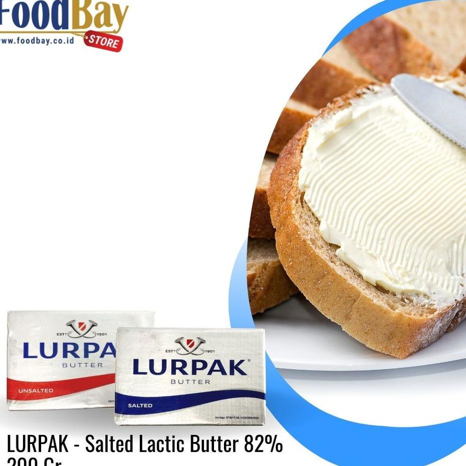 

Lurpak - Unsalted Lactic Butter 82% 200 Gr