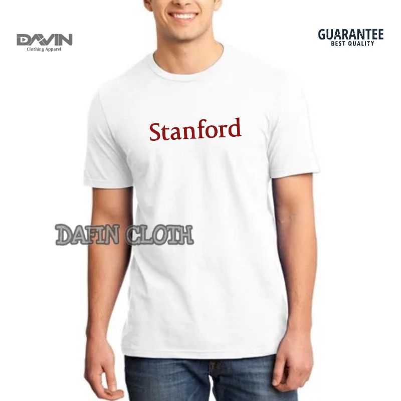 Kaos Pria Baju Tshirt Stanford University