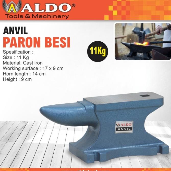 HOT SALE PARON ANVIL / LANDASAN BESI 11 KG (24 LBS) ALDO