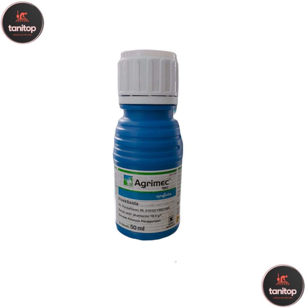 Agrimec 50 ml Insektisida Kutu Daun Ulat Grayak