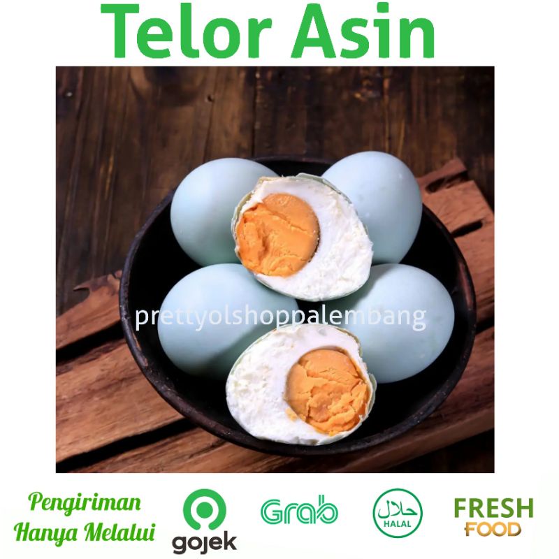 

[PALEMBANG] TELUR TELOR ASIN MATANG 1 PACK ISI 3 BUTIR - SAYUR BUAH IKAN SEGAR ONLINE PRETTY OLSHOP PALEMBANG