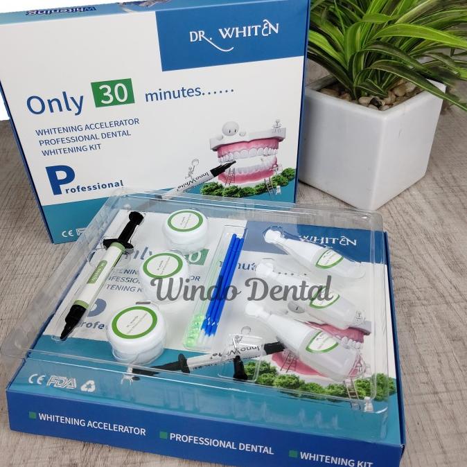DENTAL BAHAN BLEACHING WHITENING PEMUTIH GIGI DR.WHITEN