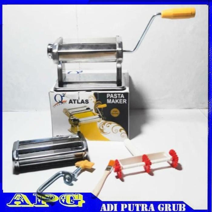 Terlaris Gilingan Mie Manual Q2 Atlas Pasta Maker Anti Karat Barang Berkwalita