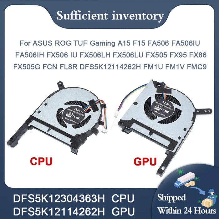 Fan laptop Asus ROG Tuf FX506 FA506IU FA506IH FX506 IU FX506LH FX505