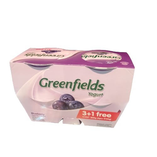 

Greenfields Yogurt Blueberry 3+1