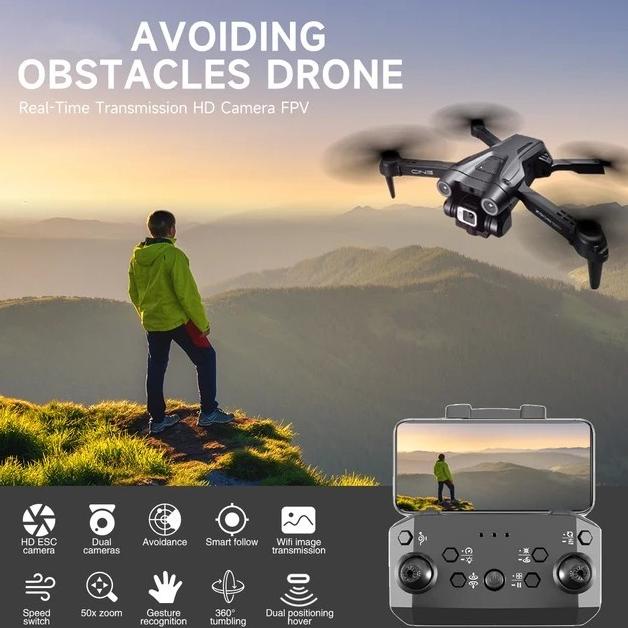 Drone Z908 / KF610 / i3 pro Dual cam 4K optical flow drone Vs E99 K101