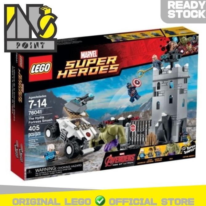 Diskon Spesial Lego 76041 - Super Heroes - The Hydra Fortress Smash Termurah
