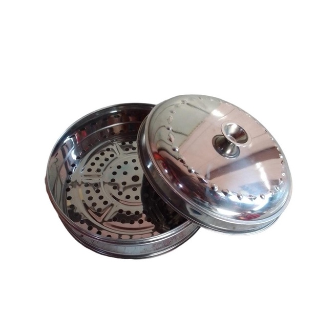 Steamer Dimsum Steam Kukus Dim Sum Stainless Steel SS + Inner - 30cm M-048