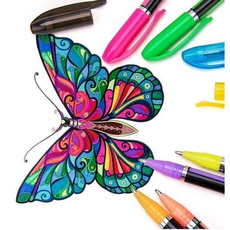 

Best Seller Pen Gel Glitter 48 Warna