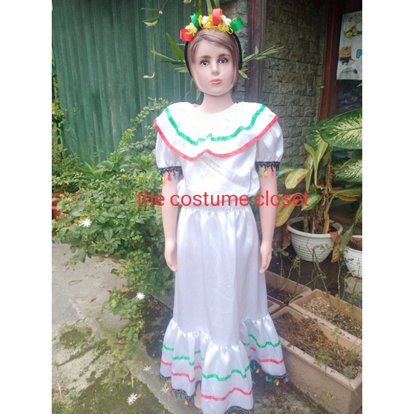 mexico girl costume