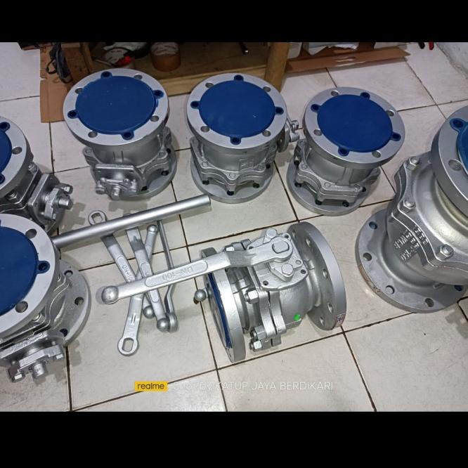 Ball Valve Wcb Flange Ansi 150 Ukuran 2" (Inch)