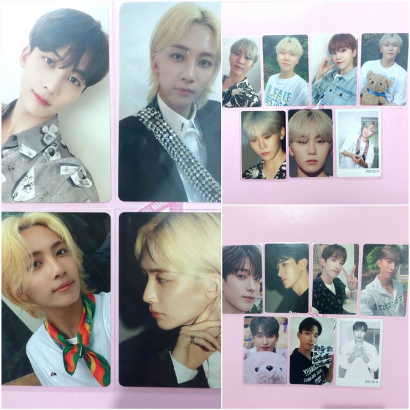 SEVENTEEN D'ICON dicon 101 photocards pc Jeonghan DK Seungkwan
