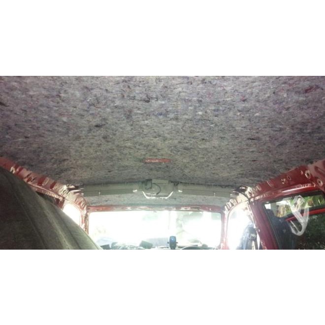 Peredam Suara&Panas Atap Plafon Mobil Avanza/Xenia (Rockwool) + Pasang
