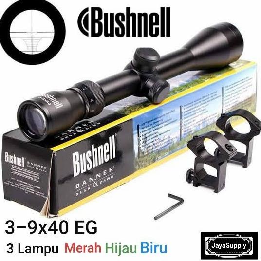 TELESCOPE BUSHNELL 3-9 40EG TELESKOP 3 LAMPU
