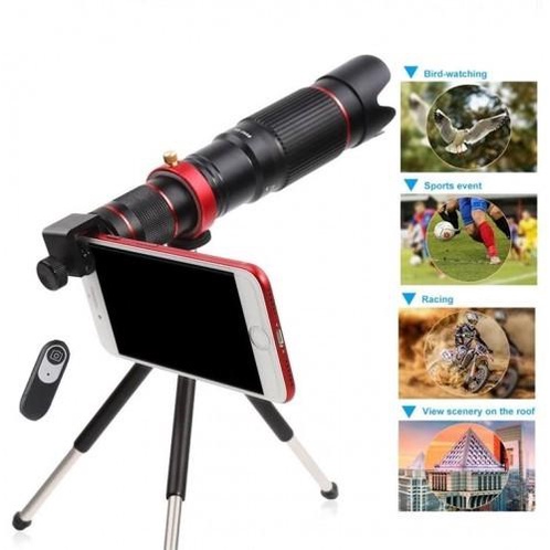 Soha Lnz-002 Lensa Hp 36X Optical Zoom 4K Hd Telescope Camera