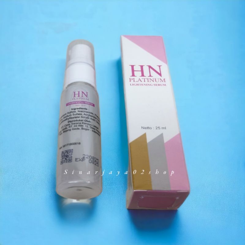 Serum Hn Platinum Lightening Bpom 20ml