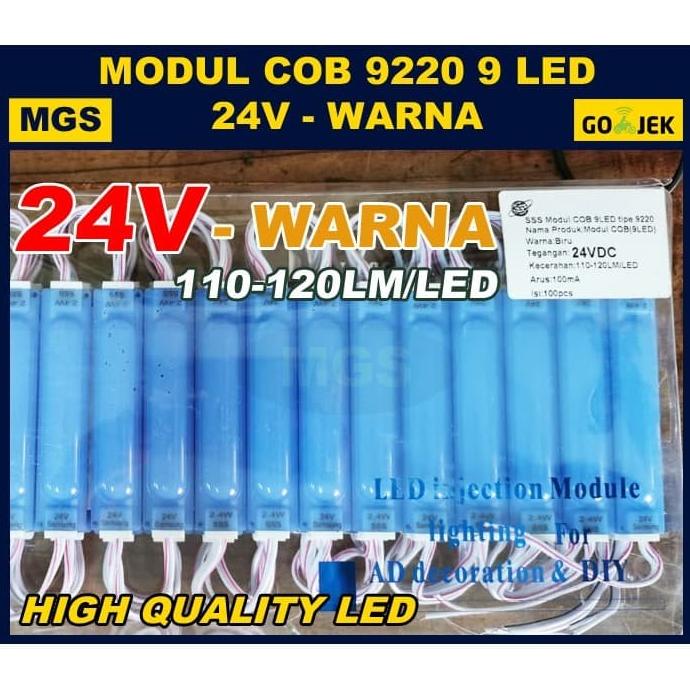 `````````] LED Modul COB 9 LED 9220 24v - Warna