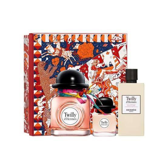 Scarf Hermes Twilly Set Isi 3 Edp