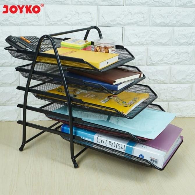 

Baru Rak Document Tray 5 Susun Joyko Dt41/Paper Tray/Elevated Letter Tray Original