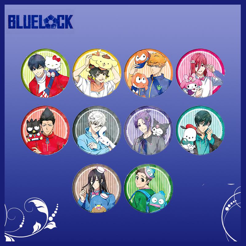 【MPID】BLUE LOCK Sanrio Cosplay Keychain Badge