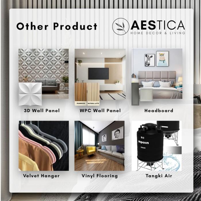 Terlaris Lantai Premium Vinyl Flooring Kayu Sticker Aestica Per Box 24 Biji