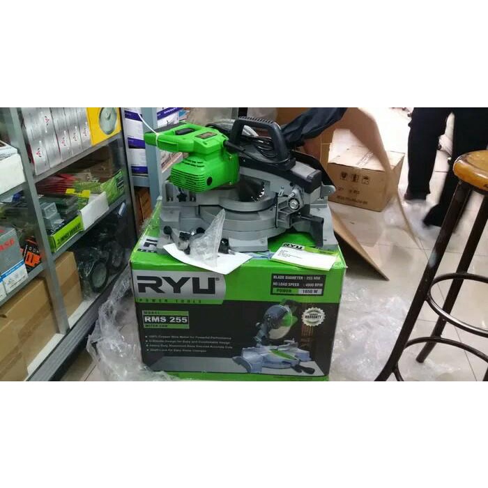 Terlaris Mitersaw Mesin Potong Alumunium Tekiro Ryu 10 Inch Miter Saw