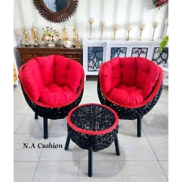 KURSI TERAS KURSI TERAS BREKELE ROTAN SINTETIS EL09I09A82L