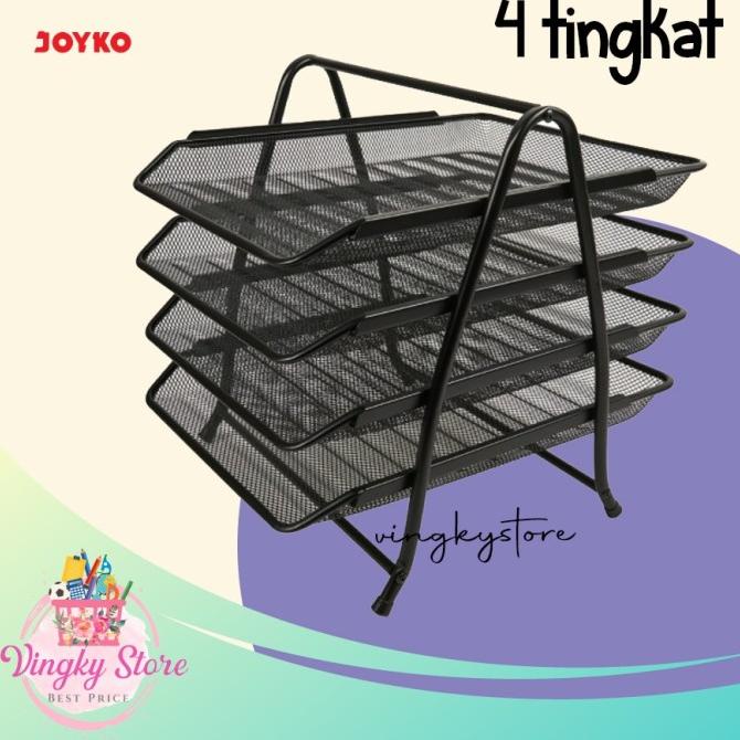 

Baru Document Tray / Wadah Dokumen Joyko Dt-31 4 Tingkat Original