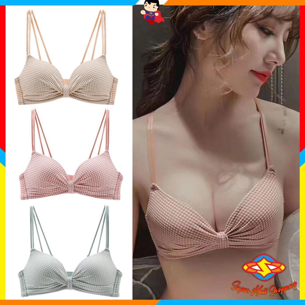 SMS Bra Jepang Sexy 6432 Tanpa Kawat Bra Import Premium Asian Style Pakaian Dalam Wanita Elastis Sex