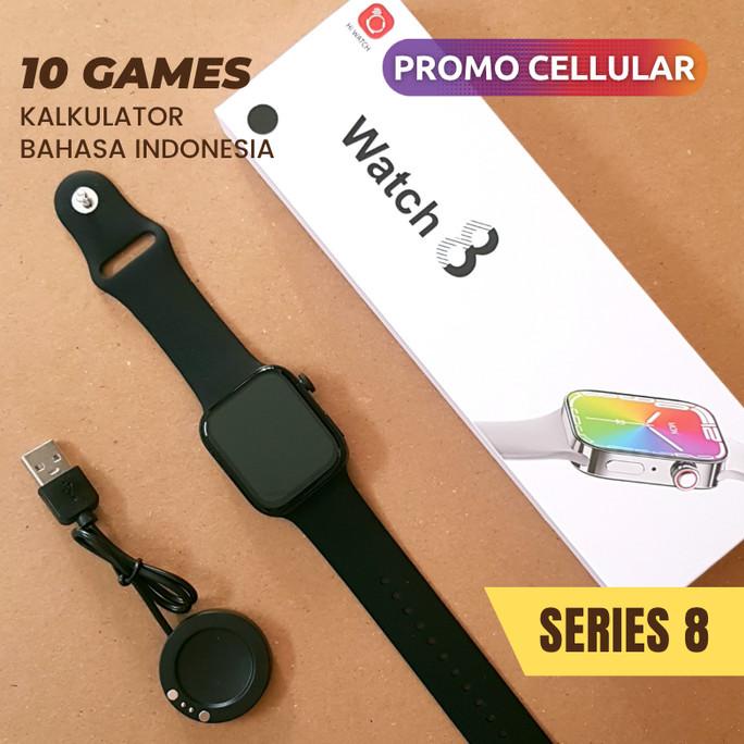Smartwatch Series 8 I8 Pro Max 10 Game Telepon Kalkulator Jam Tangan Thegarden00