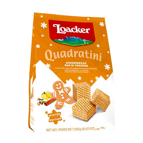 

Loacker Quadratini Gingerbread 250 g