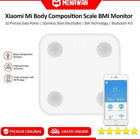 Xiaomi Mi Body Composition Smart Scale Fat Scale BMI Timbangan Badan