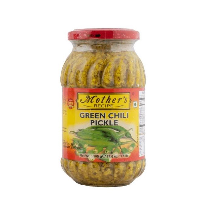 

*:*:*:*:*] MOTHER'S GREEN CHILLI PICKLE 500 GM