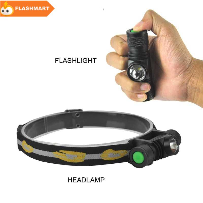 FLASHMART Senter Kepala Headlamp Flashlight Headlight LED XML L2 - EHL0628