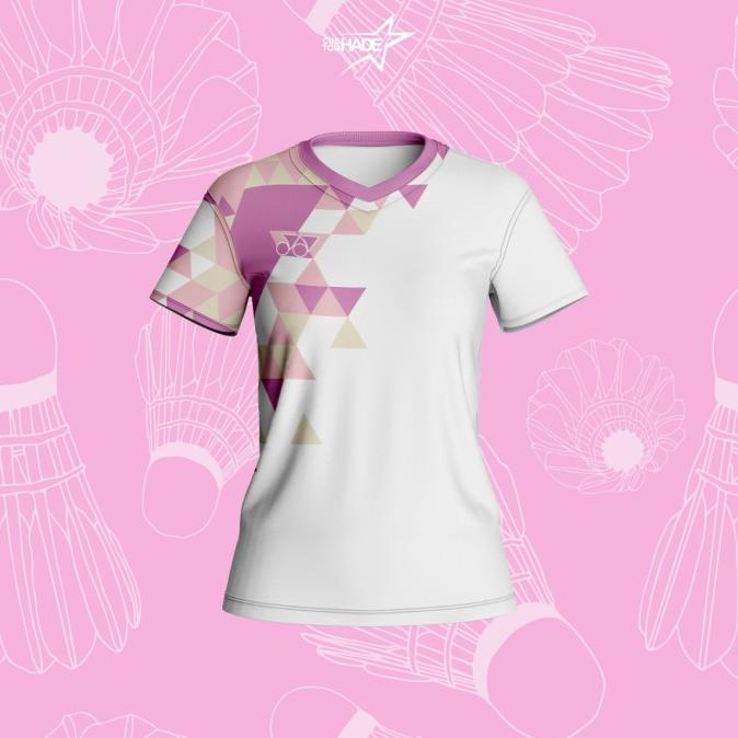 Baju Kaos Badminton Baju Bulu Tangkis Yonex Wanita Varian Customhade