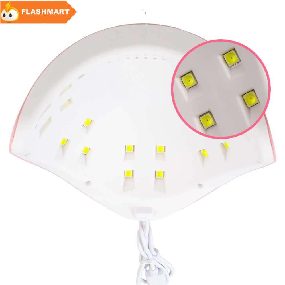 FLASHMART Pengering Kutek UV Lamp Nail Dryer USB Charge 54W - MINI-801