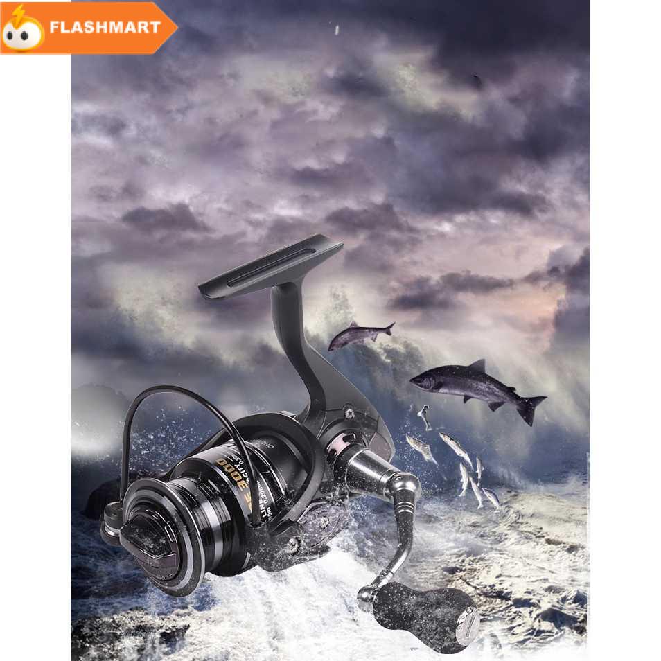 FLASHMART  Fishman Spinning Reel 5.2:1 12+1 Ball Bearing - LURE 3000
