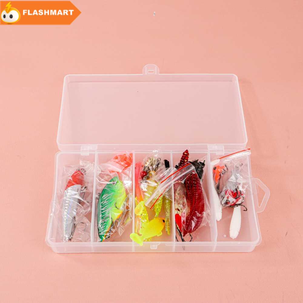 FLASHMART Umpan Pancing Ikan Set Fishing Bait Kit 45PCS - DWS250-D