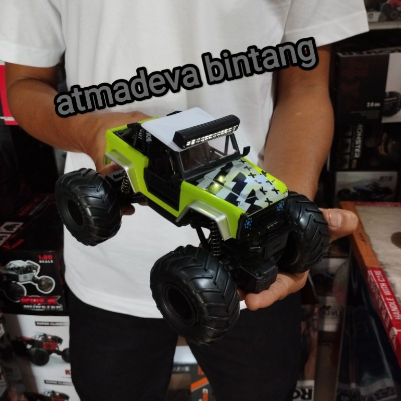 Mobil Remote Control Hero Deffender Led Scale 1:20 Batre Cash Mainan Keluarga Murah