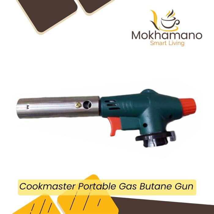 Terlaris Cookmaster Portable Gas Torch Butane Flame Gun Head Part Burner Cm167