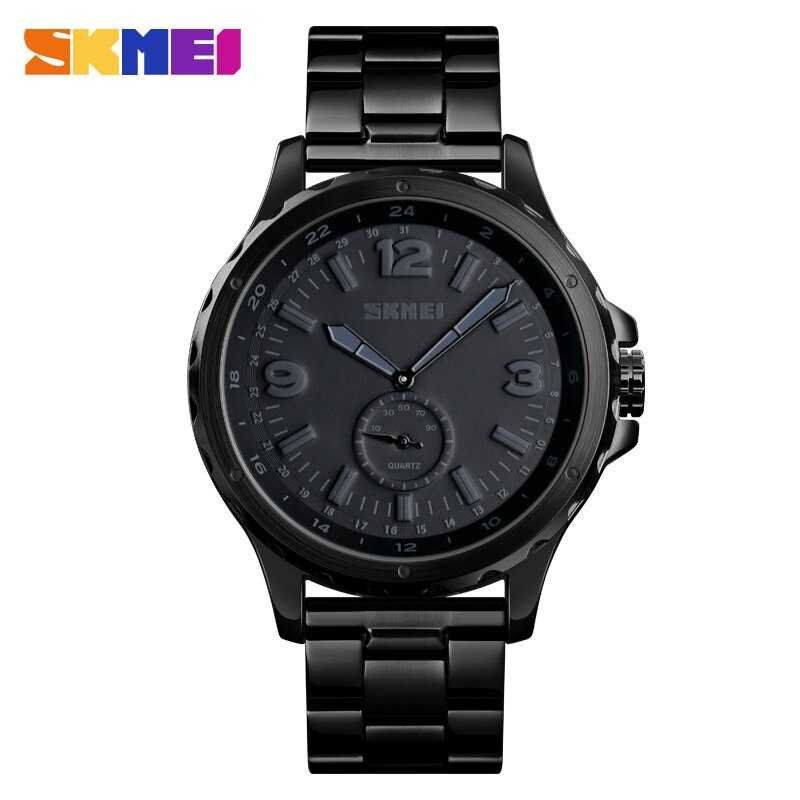SKMEI Jam Tangan Analog Pria Strap Stainless Steel - 1513