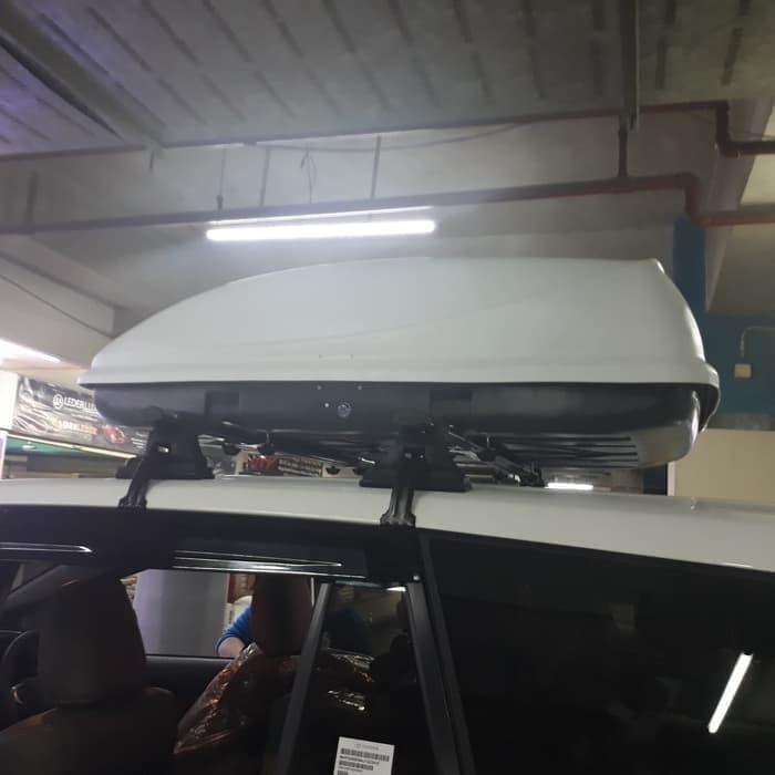 Terlaris Paket Roof Box Dan Cross Bar Universal Mobil Ertiga 2018