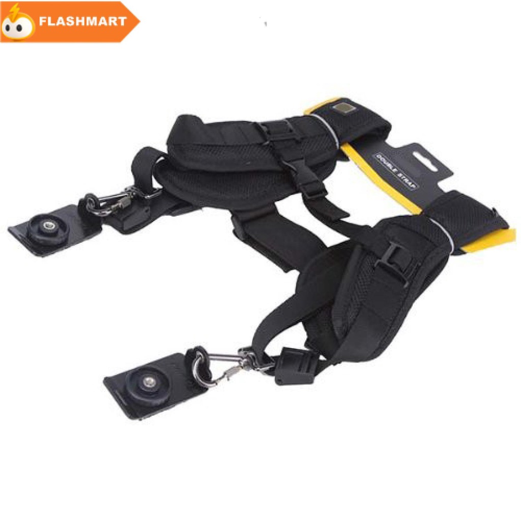 FLASHMART CADeN Tali Kamera Bahu untuk DSLR Camera Double Strap Belt - K002