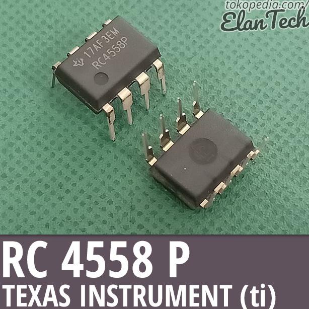 RC4558 / RC4558P Texas Instrument TI Ori Original Asli Elan73c Ayo Beli
