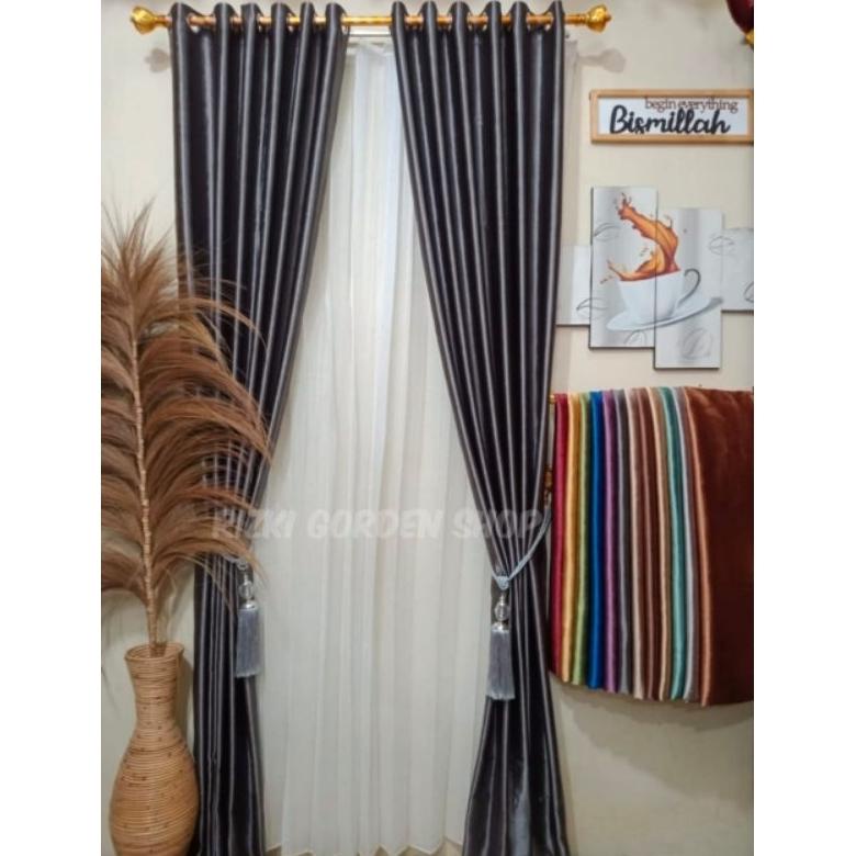 gorden gorden jendela gorden pintu gorden murah gorden premium dekorasi rumah  tirai kain gorden bla