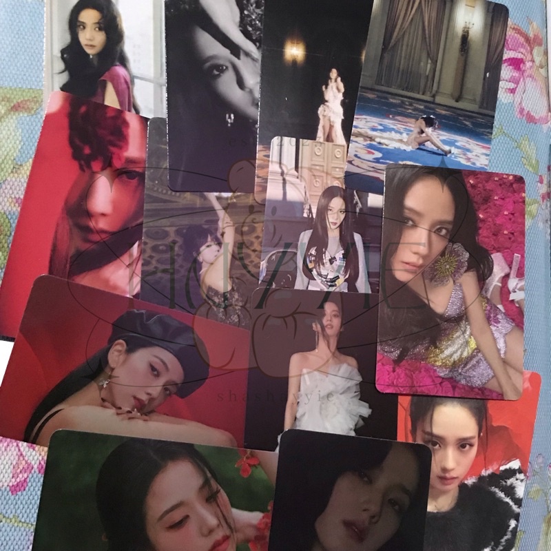 READY STOCK Photocard Official Jisoo Flower ME Album TAG LP POB KTOWN Sharing Blackpink PC BP